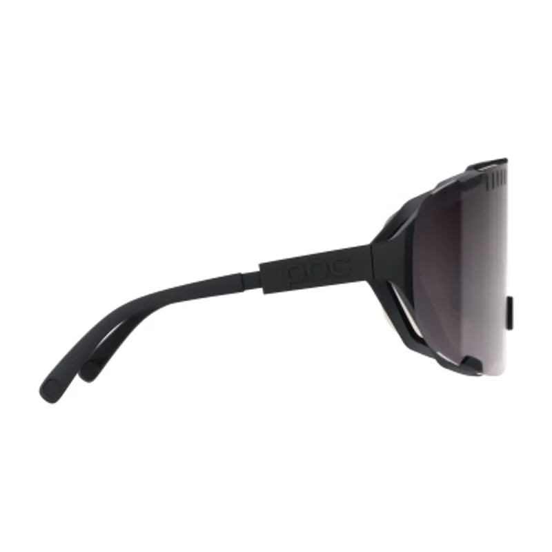 POC Devour MTB Sunglasses in Uranium Black Brown/Silver Mirror-2